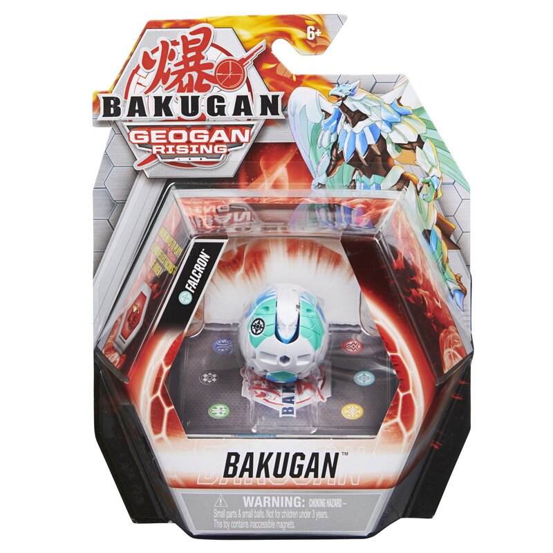 Spin master - figurina falcron , bakugan, geogan, sezonul 3