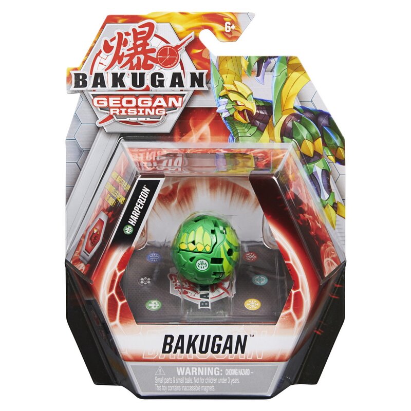 Spin master - figurina harperion , bakugan, geogan, sezonul 3