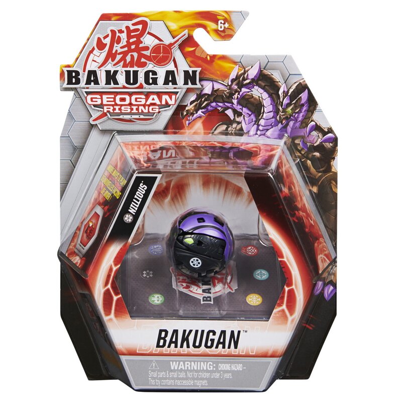Spin master - figurina nillious , bakugan, geogan, sezonul 3