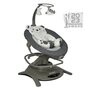 Balansoar, Bebe Stars, Swing, 2 in 1, Rotire 360 grade, Electric, Cu 6 moduri de leganare, Cu 5 trepte de viteza, Cu 3 pozitii de inclinare, Cu jucarii, Cu melodii, Pana la 18 kg, Confom cu EN62115, EN12790, Grey - 1