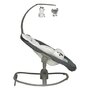 Balansoar, Bebe Stars, Swing, 2 in 1, Rotire 360 grade, Electric, Cu 6 moduri de leganare, Cu 5 trepte de viteza, Cu 3 pozitii de inclinare, Cu jucarii, Cu melodii, Pana la 18 kg, Confom cu EN62115, EN12790, Grey - 6