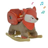 Balansoar, Bebe Stars, Vulpe, Cu sa confortabila cu spatar, Cu sunete, 1 - 4 ani