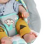 Balansoar, Bright Starts, Whimsical Wild, Cu arcada cu jucarii, Cu vibratii si melodii, 0 luni+, Multicolor - 6