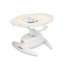Balansoar, Caretero, Opti, Inclinare in 3 trepte, Cu 3 moduri de balansare, Rotire 360, Control de la distanta, Include plasa de tantari si telecomanda, 0 luni+, Beige - 3