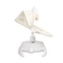 Balansoar, Caretero, Opti, Inclinare in 3 trepte, Cu 3 moduri de balansare, Rotire 360, Control de la distanta, Include plasa de tantari si telecomanda, 0 luni+, Beige - 4