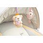 Balansoar, Caretero, Opti, Inclinare in 3 trepte, Cu 3 moduri de balansare, Rotire 360, Control de la distanta, Include plasa de tantari si telecomanda, 0 luni+, Beige - 12
