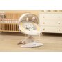 Balansoar, Caretero, Opti, Inclinare in 3 trepte, Cu 3 moduri de balansare, Rotire 360, Control de la distanta, Include plasa de tantari si telecomanda, 0 luni+, Beige - 18