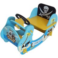 Style - Balansoar din lemn Blue Pirate Boat
