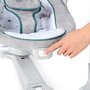 Balansoar electric 2 in 1 bebelusi, Ingenuity, ConvertMe Swing-2-Seat, Nash, 5 trepte balansare, 12 melodii si 4 sunete natura, Vibratii linistitoare, Pliabil pentru calatorii, Husa lavabila, Fara BPA, 0-9 luni, Multicolor - 6