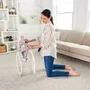 Balansoar electric bebelusi, Ingenuity, Comfort 2 Go, Flora the Unicorn, 2 pozitii inclinare, 12 melodii, Temporizator 30/45/60 min, Centura siguranta 5 puncte, Pliabil pentru calatorii, Fara BPA, 0-9 luni, Roz - 4
