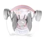Balansoar electric bebelusi, Ingenuity, Comfort 2 Go, Flora the Unicorn, 2 pozitii inclinare, 12 melodii, Temporizator 30/45/60 min, Centura siguranta 5 puncte, Pliabil pentru calatorii, Fara BPA, 0-9 luni, Roz - 2