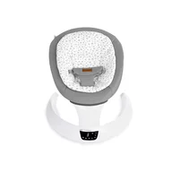 Black Friday - Reduceri Balansoar electric, Jane, Moon, Cu 5 trepte de viteza, Timer, 12 melodii si 5 sunete ale naturii, Conform cu standardul european EN 12790:2023, Star Promotie