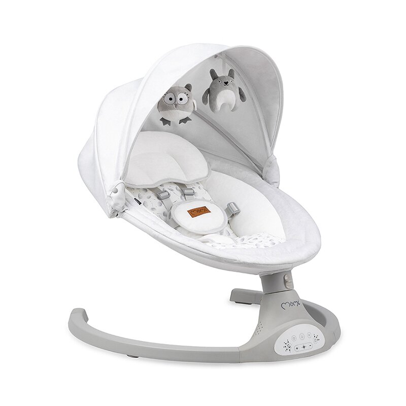 Balansoar electric MoMi Lami, Light Grey