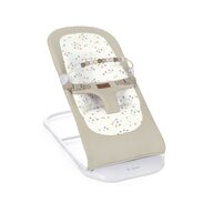 Balansoar, Jane, Ballu, Pliabil, Cu bara de jucarii si spatar reglabil in 3 pozitii, Conform cu standardul european de siguranta EN 12790:2023, Iris