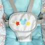Balansoar multifunctional, Bright Starts, Original Bestie, De la nastere, Greutate suportata 18 kg, Cu vibratii, Arcada de jucarii detasabila, 2 pozitii de inclinare spatar, Transformabil in scaunel, Multicolor - 21