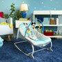 Balansoar multifunctional, Bright Starts, Original Bestie, De la nastere, Greutate suportata 18 kg, Cu vibratii, Arcada de jucarii detasabila, 2 pozitii de inclinare spatar, Transformabil in scaunel, Multicolor - 3
