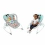 Balansoar multifunctional, Bright Starts, Original Bestie, De la nastere, Greutate suportata 18 kg, Cu vibratii, Arcada de jucarii detasabila, 2 pozitii de inclinare spatar, Transformabil in scaunel, Multicolor - 2