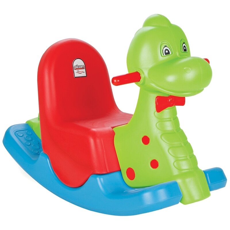 Pilsan - balansoar happy dino, 78x55 cm, verde