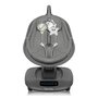 Balansoar si sezlong, Lionelo, Blossom, 5 melodii, 5 moduri de balansare, Cu jucarii, Husa respirabila, 60% bambus, Cu telecomanda, Reglare pozitie scaun pentru somn, Pana la 9 kg, Gri - 3