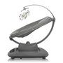 Balansoar si sezlong, Lionelo, Blossom, 5 melodii, 5 moduri de balansare, Cu jucarii, Husa respirabila, 60% bambus, Cu telecomanda, Reglare pozitie scaun pentru somn, Pana la 9 kg, Gri - 8