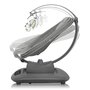 Balansoar si sezlong, Lionelo, Blossom, 5 melodii, 5 moduri de balansare, Cu jucarii, Husa respirabila, 60% bambus, Cu telecomanda, Reglare pozitie scaun pentru somn, Pana la 9 kg, Gri - 5