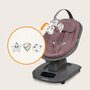 Balansoar si sezlong, Lionelo, Blossom, 5 melodii, 5 moduri de balansare, Cu jucarii, Husa respirabila, 60% bambus, Cu telecomanda, Reglare pozitie scaun pentru somn, Pana la 9 kg, Mov - 11