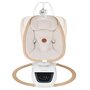 Balansoar si sezlong, Lionelo, Olivia, 2 in 1, Electric, Cu leganare 3D, 5 moduri de balansare in mai multe directii, Cu 13 melodii, Scaun pivotant la 180 grade, Reglabil, Cu arcada jucarii, Bej - 3