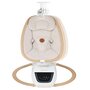 Balansoar si sezlong, Lionelo, Olivia, 2 in 1, Electric, Cu leganare 3D, 5 moduri de balansare in mai multe directii, Cu 13 melodii, Scaun pivotant la 180 grade, Reglabil, Cu arcada jucarii, Bej - 5