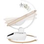 Balansoar si sezlong, Lionelo, Olivia, 2 in 1, Electric, Cu leganare 3D, 5 moduri de balansare in mai multe directii, Cu 13 melodii, Scaun pivotant la 180 grade, Reglabil, Cu arcada jucarii, Bej - 9