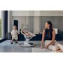 Balansoar si sezlong, Lionelo, Olivia, 2 in 1, Electric, Cu leganare 3D, 5 moduri de balansare in mai multe directii, Cu 13 melodii, Scaun pivotant la 180 grade, Reglabil, Cu arcada jucarii, Bej - 24