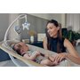 Balansoar si sezlong, Lionelo, Olivia, 2 in 1, Electric, Cu leganare 3D, 5 moduri de balansare in mai multe directii, Cu 13 melodii, Scaun pivotant la 180 grade, Reglabil, Cu arcada jucarii, Bej - 28