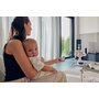 Balansoar si sezlong, Lionelo, Olivia, 2 in 1, Electric, Cu leganare 3D, 5 moduri de balansare in mai multe directii, Cu 13 melodii, Scaun pivotant la 180 grade, Reglabil, Cu arcada jucarii, Bej - 41