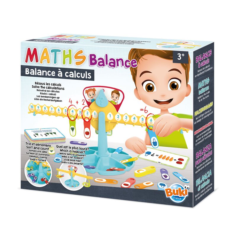 Buki france - joc educativ balanta numerica