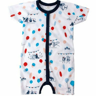 Balloons 74/80 - Playsuit din bumbac organic interlock GOTS - Iobio