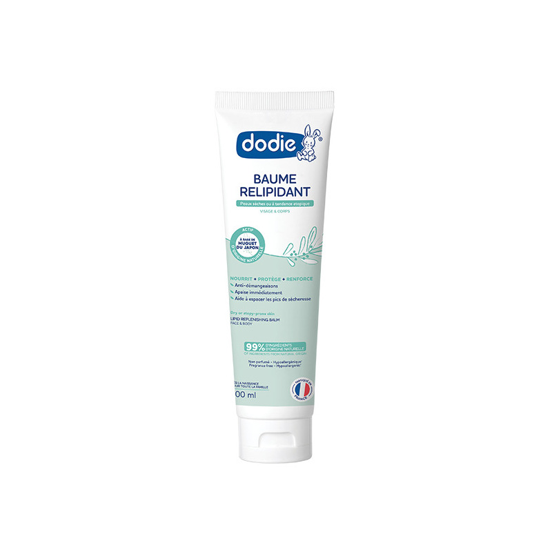 Balsam relipidant pentru piele atopica si uscata, dodie, 99% ingrediente naturale, 300 ml