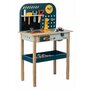 Banc de lucru, Free2Play, My first wooden Work Bench, Cu diverse unelte si accesorii, Pliabil, 55 x 28,5 x 85 cm, 36 luni+, Multicolor - 1