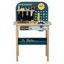 Banc de lucru, Free2Play, My first wooden Work Bench, Cu diverse unelte si accesorii, Pliabil, 55 x 28,5 x 85 cm, 36 luni+, Multicolor - 6