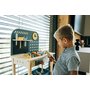 Banc de lucru, Free2Play, My first wooden Work Bench, Cu diverse unelte si accesorii, Pliabil, 55 x 28,5 x 85 cm, 36 luni+, Multicolor - 10