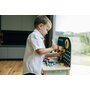 Banc de lucru, Free2Play, My first wooden Work Bench, Cu diverse unelte si accesorii, Pliabil, 55 x 28,5 x 85 cm, 36 luni+, Multicolor - 14