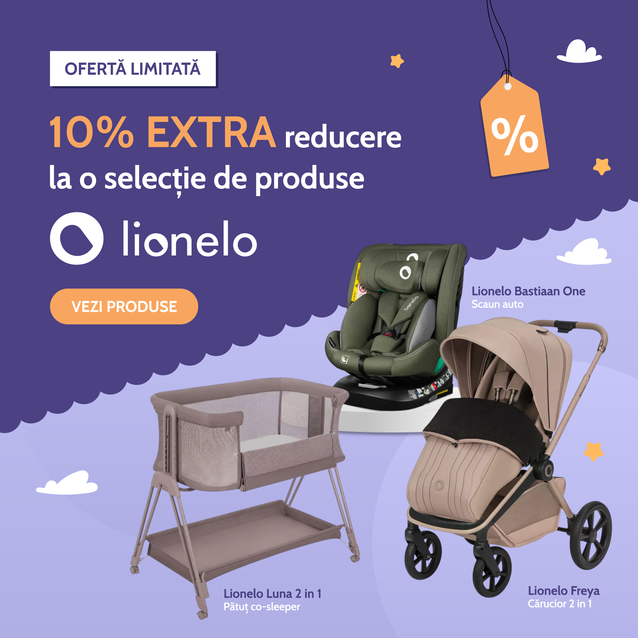 Campanie Lionelo voucher
