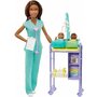 Mattel - Papusa Barbie Doctor pediatru, Verde - 2