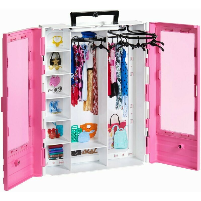 Mattel - Set de joaca Dressing , Barbie, Roz
