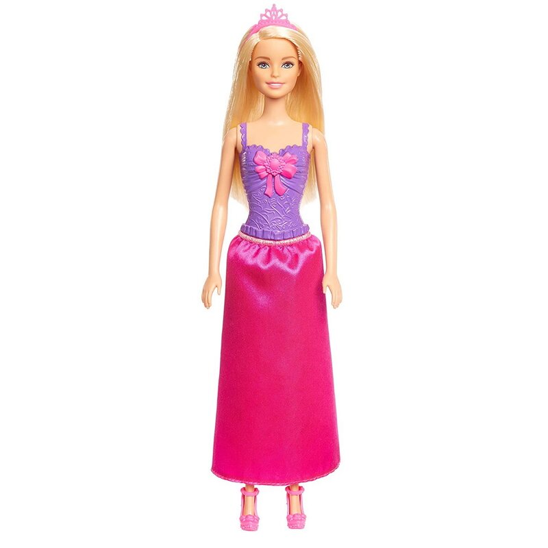 Mattel - Papusa Barbie Printesa , Cu rochita rosie, Rosu