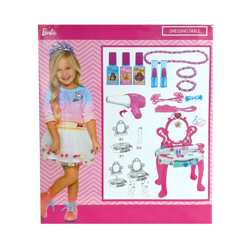 Mega creative - set masuta de toaleta barbie