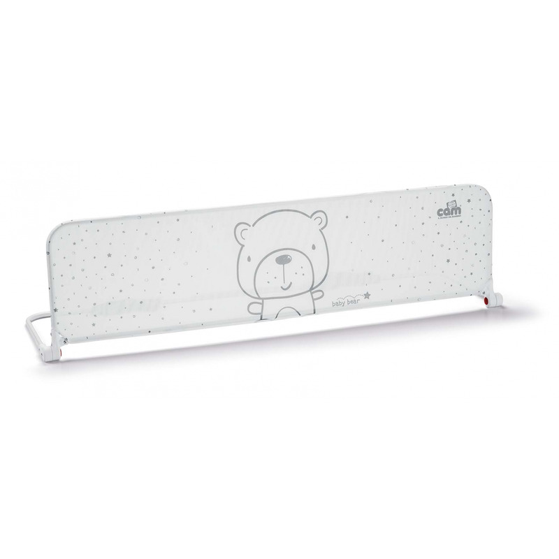 Bariera de protectie pentru pat 150 x 44 x 41 cm, alb