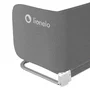 Bariera de protectie pentru pat, Lionelo, Lora XL, Pliabila, Sistem de blocare StandSafe, Geanta de transport inclusa, 150x46 cm, Conform cu BS 7972:2001+A1:2009, Gri - 10