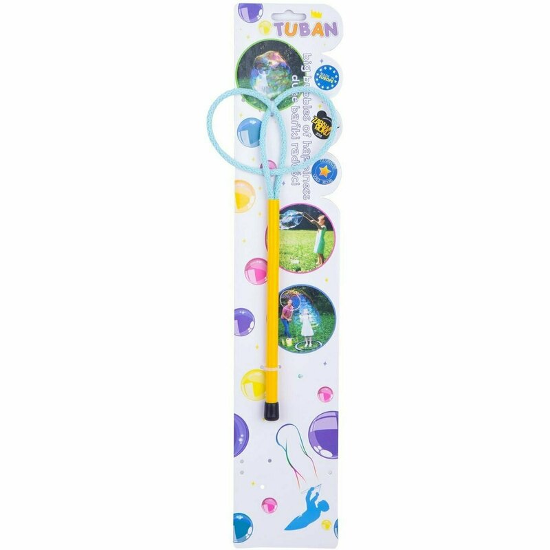 Tuban - Bat cu inele pentru baloane de sapun Ring Mini Butterfly 20 cm TU3615