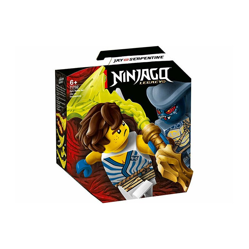 LEGO - Set de joaca Batalie epica - Jay vs. Serpentine ® Ninjago, pcs 69