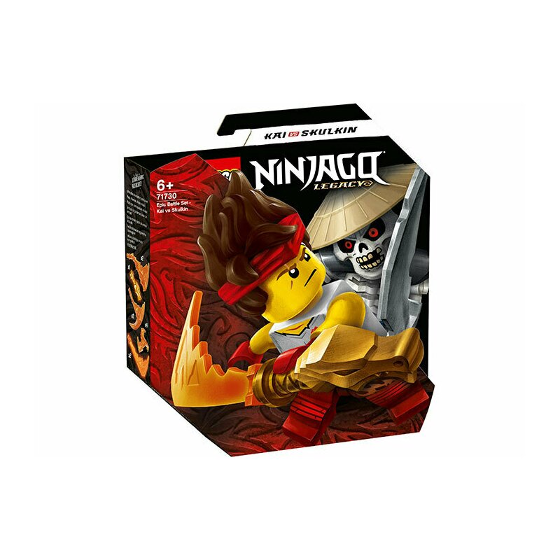 LEGO - Set de joaca Batalie epica - Kai vs. Skulkin ® Ninjago, pcs 61