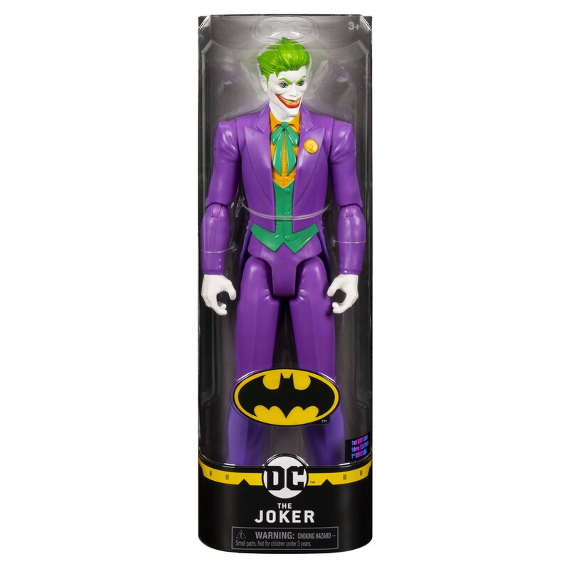 Spin master - figurina supererou joker , batman , 30 cm